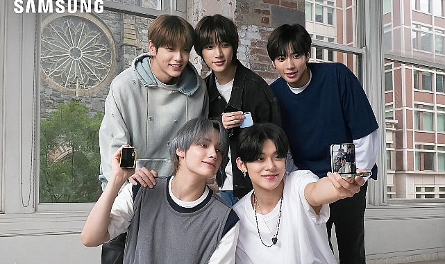 Samsung’dan ünlü K-pop grubu TOMORROW X TOGETHER’ın yorumuyla Galaxy şarkısı: “Open Always Wins”