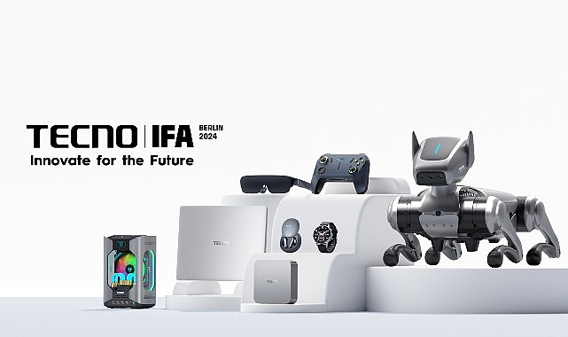 Gelecek İçin İnovasyon: TECNO, IFA Berlin 2024’te Yeni Yapay Zeka Stratejisini ve AIoT Ürünlerini Sergileyecek