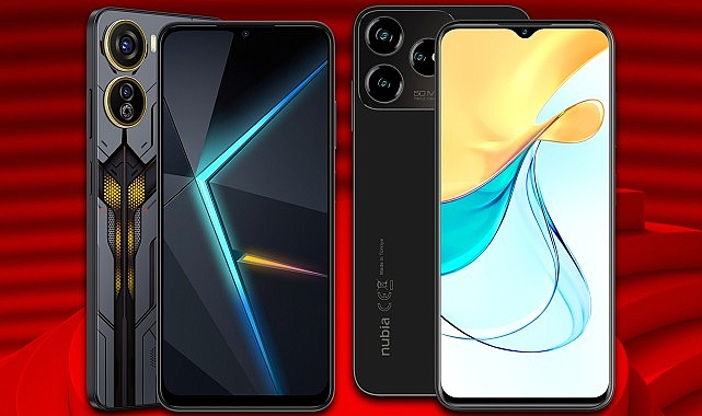 Nubia’nın iki yeni modeli Vodafone ile Türkiye pazarında.