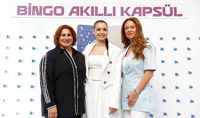 Özgü Namal “Akıl var, Teknoloji var!” diyerek ”Bingo Akıllı Kapsül”ü tanıttı!
