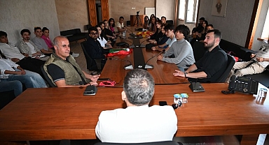 Erasmus öğrencilerinden Kemer Belediyesi’ne ziyaret