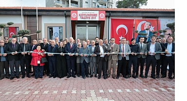 Menemen’de Koyundere Taziye Evi hizmete açıldı